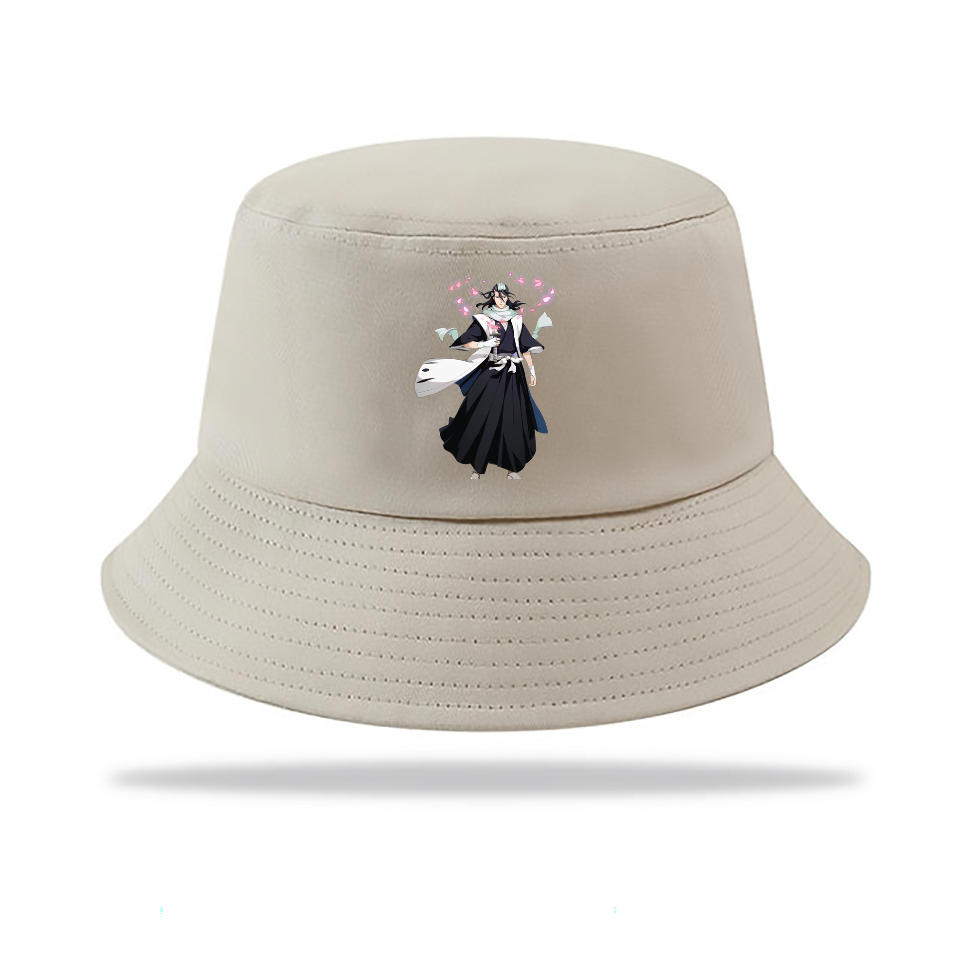 （画像用） ブリーチ くちき びゃくや BLEACH Kuchiki Byakuya アウトドア日除けバケットハット